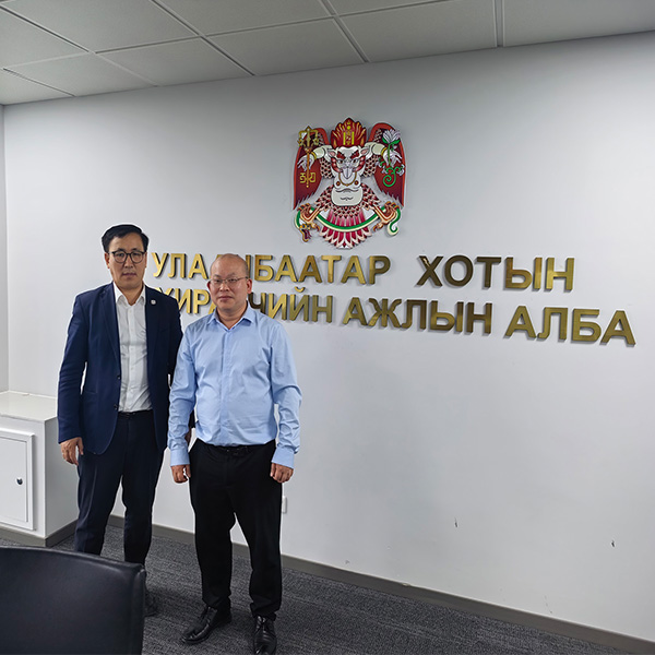Talk with Office of the Mayor of Ulaanbaatar about water and energy care together help finding investment funds for them